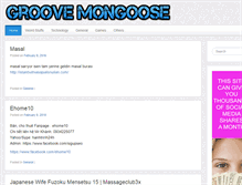 Tablet Screenshot of groovemongoose.com